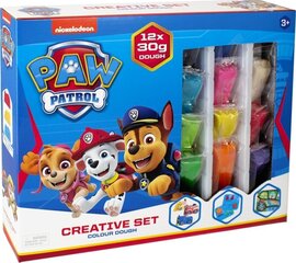 Muovailuvahasarja Paw Patrol (Ryhmä Hau), 12 väriä hinta ja tiedot | Kehittävät lelut | hobbyhall.fi