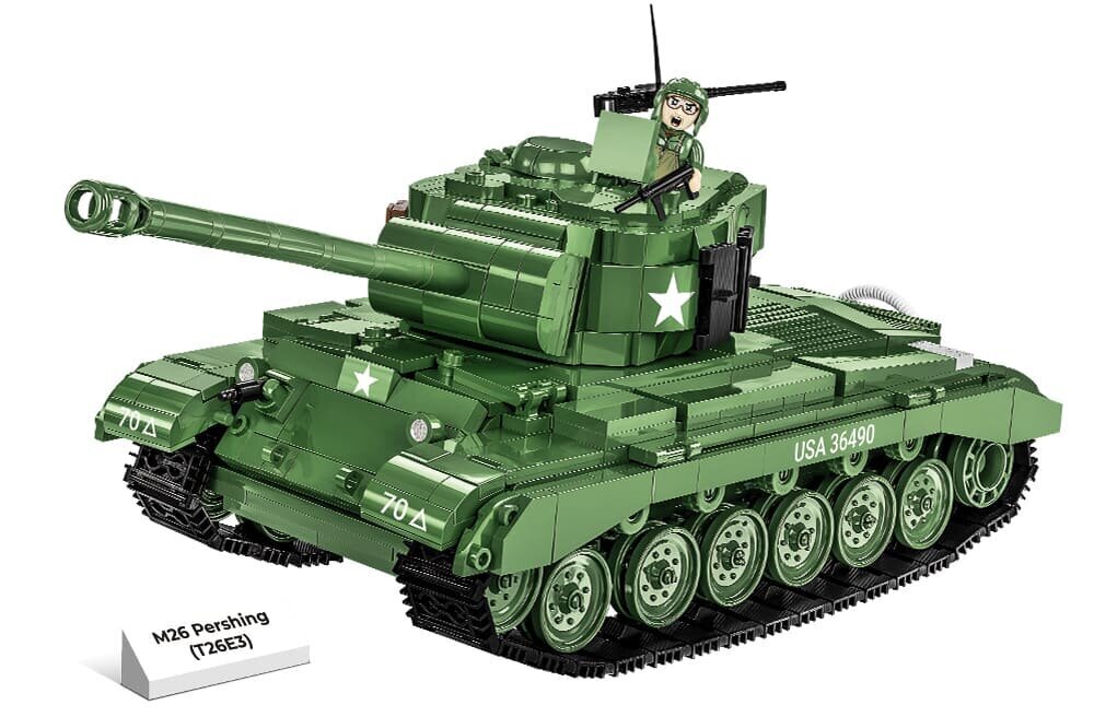 COBI - Muovirakenteet 2564 M26 PERSHING hinta ja tiedot | LEGOT ja rakennuslelut | hobbyhall.fi