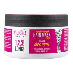 Victoria Beauty, Hiusten kasvua edistävä naamio, luomu aloe-uutetta, chili-hanhimallasuutetta, kofeiinia, 250ml hinta ja tiedot | Victoria Beauty Hajuvedet ja kosmetiikka | hobbyhall.fi