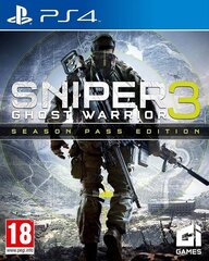 PlayStation 4 peli : Sniper Ghost Warrior 3 Season Pass Edition hinta ja tiedot | CI Games Tietokoneet ja pelaaminen | hobbyhall.fi