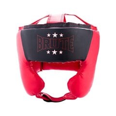 Brute Headguard, punaisen värinen, S/M-koko hinta ja tiedot | Kamppailulajit | hobbyhall.fi