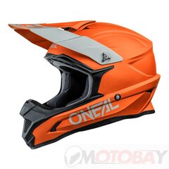 Motocrosskypärä O'Neal 1 Series Solid, oranssi hinta ja tiedot | Moottoripyöräkypärät | hobbyhall.fi