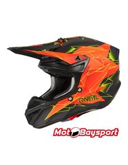 Motocrosskypärä O'Neal 5SRS, oranssi/musta hinta ja tiedot | Moottoripyöräkypärät | hobbyhall.fi