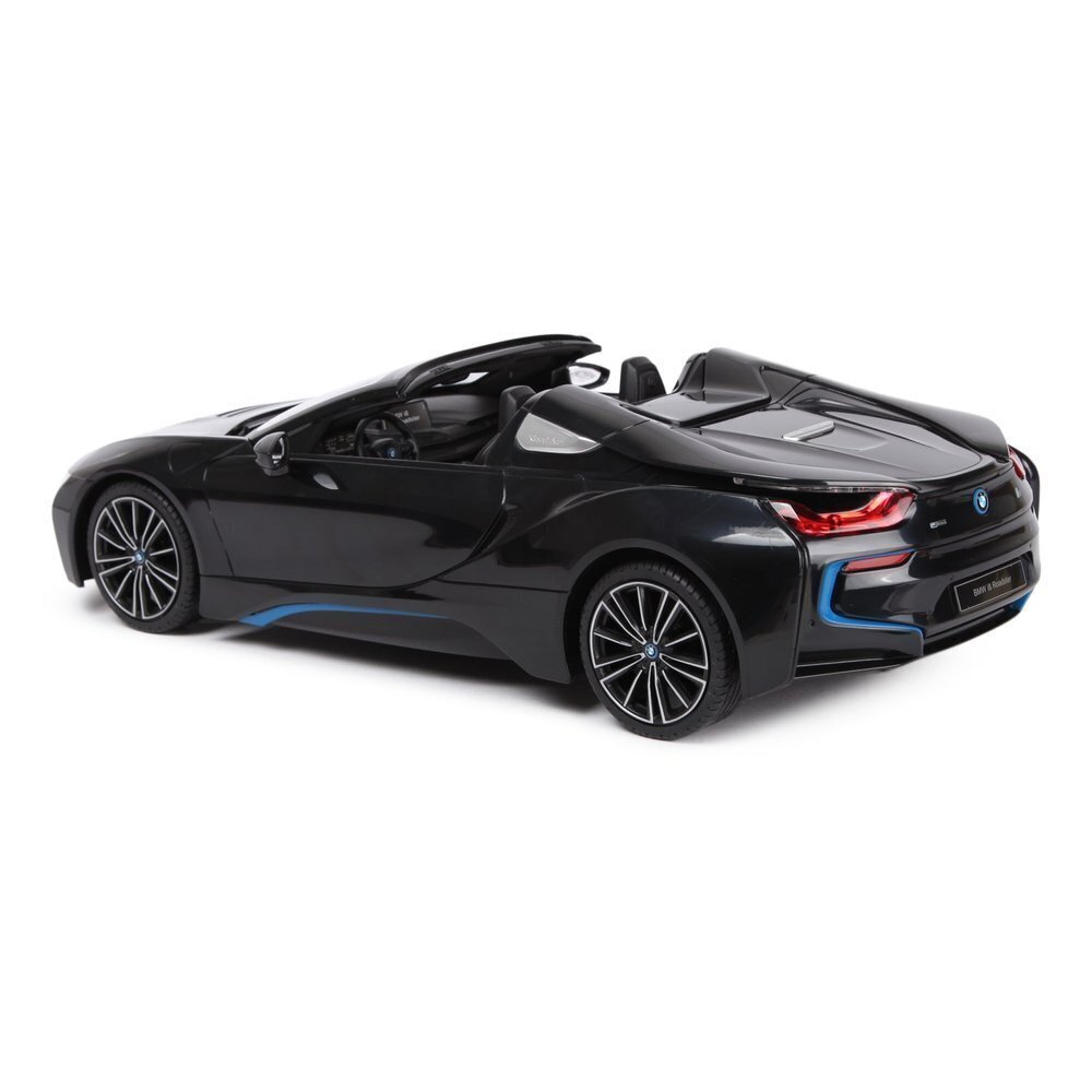 Rastar BMW i8 Roadster 1:14, musta hinta ja tiedot | Poikien lelut | hobbyhall.fi