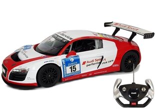 Kauko-ohjattava Audi R8 LMS 1:14 - Rastar hinta ja tiedot | Poikien lelut | hobbyhall.fi