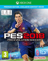Xbox One peli Pro Evolution Soccer 2018 Premium Edition hinta ja tiedot | Tietokone- ja konsolipelit | hobbyhall.fi