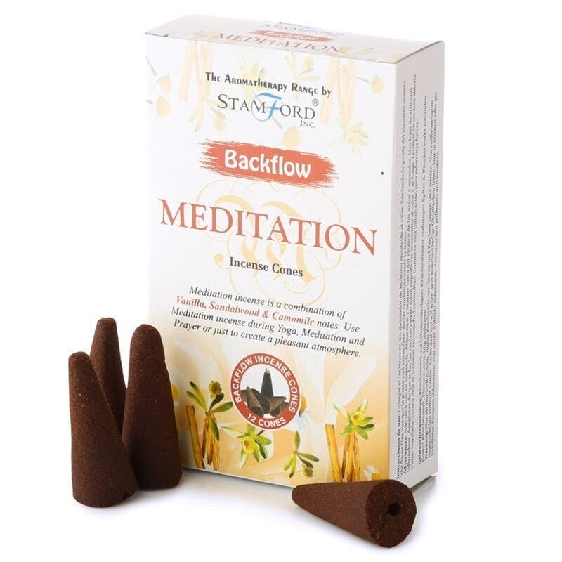 STAMFORD BACKFLOW suitsukekäpyjä - MEDITATION hinta ja tiedot | Huonetuoksut | hobbyhall.fi