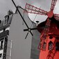 Seinäkello, Moulin Rouge, 40x40 cm hinta ja tiedot | Kellot | hobbyhall.fi