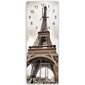 Seinäkello, Eiffel torni, 25x65 cm hinta ja tiedot | Kellot | hobbyhall.fi