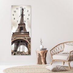 Seinäkello, Eiffel torni, 30x90 cm hinta ja tiedot | Kellot | hobbyhall.fi