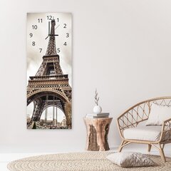 Seinäkello, Eiffel torni, 40x118 cm hinta ja tiedot | Kellot | hobbyhall.fi