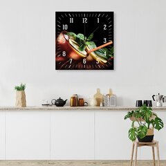 Seinäkello, Cuba Libre cocktail, 40x40 cm hinta ja tiedot | Kellot | hobbyhall.fi