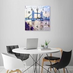 Seinäkello, Lontoon silta, 80x80 cm hinta ja tiedot | Kellot | hobbyhall.fi