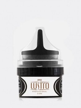 Nahkainen kenkien hoitovoide LUSTRO 50 ml, musta hinta ja tiedot | Vaatteiden ja jalkineiden hoito | hobbyhall.fi