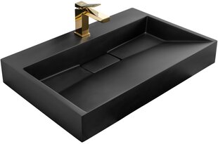 Pesuallas REA Goya Musta matto 70 cm hinta ja tiedot | Pesualtaat | hobbyhall.fi