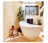 Bambu kylpyhuonematto 50X80 CM 381176 hinta ja tiedot | Kylpyhuoneen sisustus | hobbyhall.fi