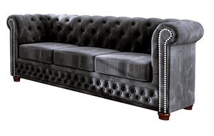 Ropez sohva York 3, musta hinta ja tiedot | Ropez Huonekalut ja sisustus | hobbyhall.fi