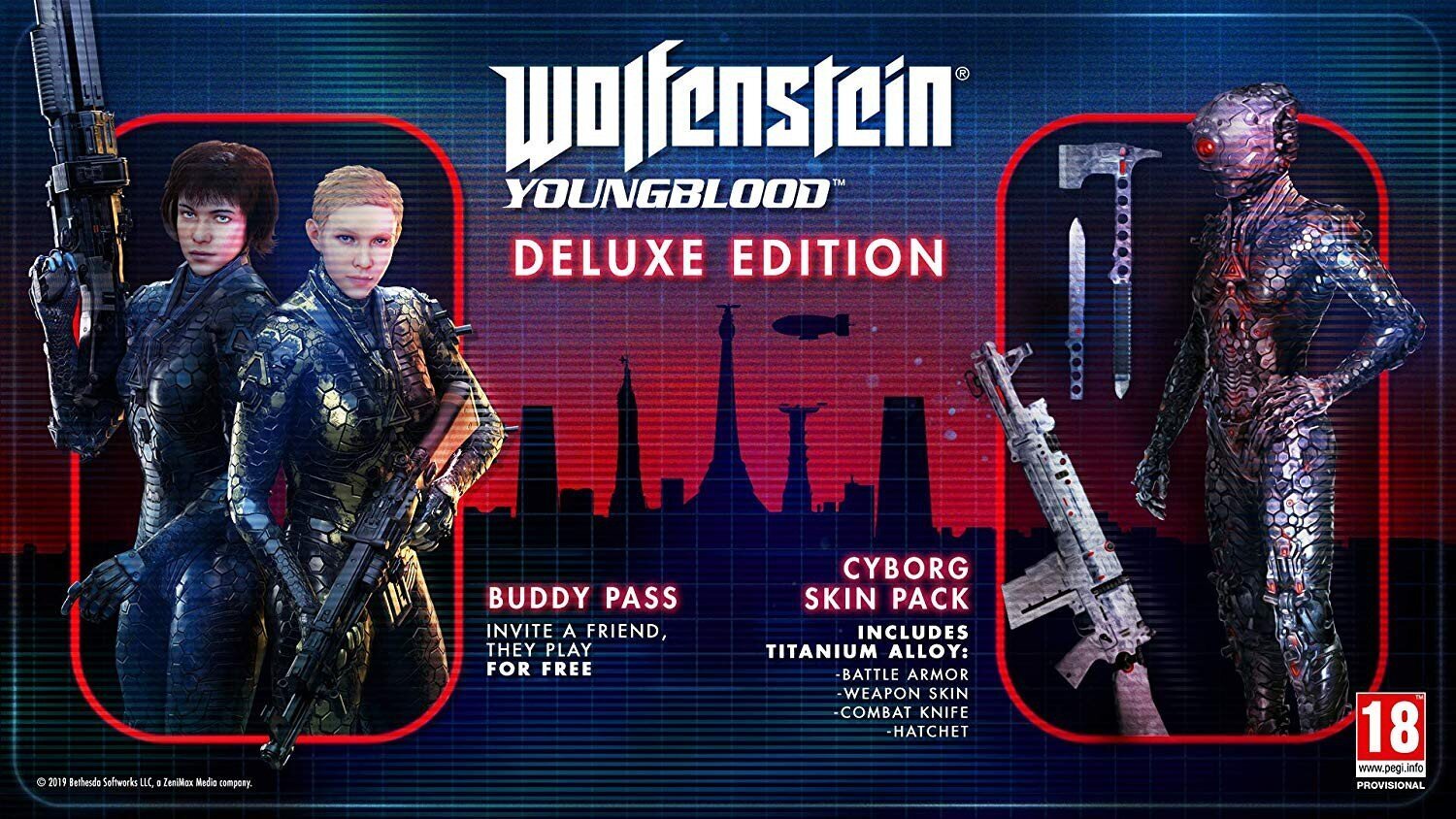 Wolfenstein Youngblood Deluxe Edition Xbox One hinta ja tiedot | Tietokone- ja konsolipelit | hobbyhall.fi