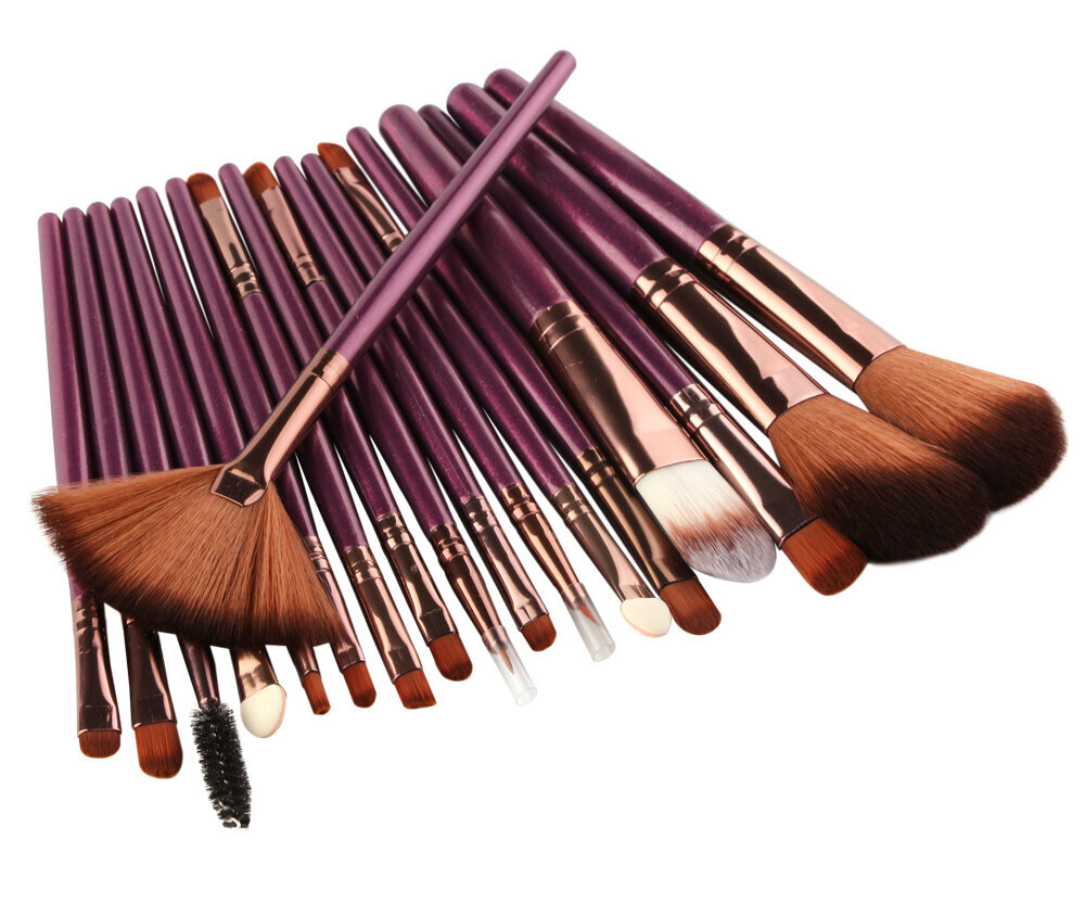 Meikkisivellinsetti, 18 kpl, Professional Make-Up Brush Set hinta ja tiedot | Meikkisiveltimet ja meikkisienet | hobbyhall.fi