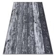 Rugsx Wood -matto, 100x100 cm, harmaa