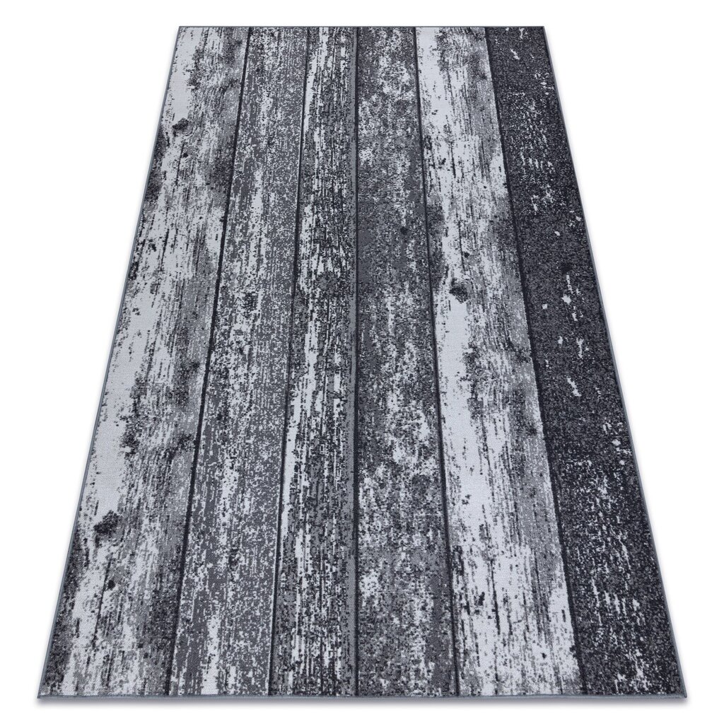 Rugsx Wood -matto, 150x300 cm, harmaa hinta ja tiedot | Isot matot | hobbyhall.fi