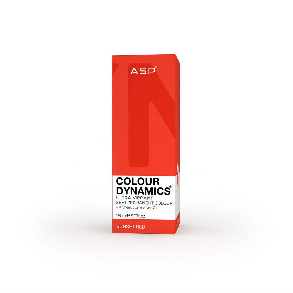 ASP Colour Dynamics, 150 ml, Sunset red hinta ja tiedot | Hiusvärit | hobbyhall.fi