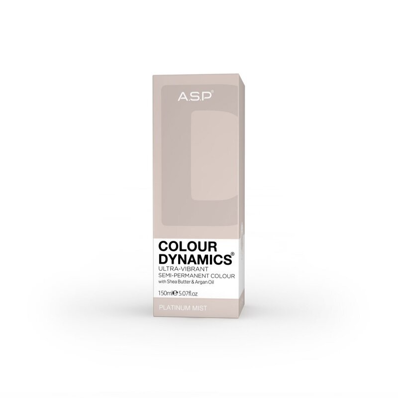 ASP Colour Dynamics, 150 ml, Platinum Mist hinta ja tiedot | Hiusvärit | hobbyhall.fi