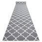 Trellis matto, 57x230 cm, harmaa hinta ja tiedot | Isot matot | hobbyhall.fi