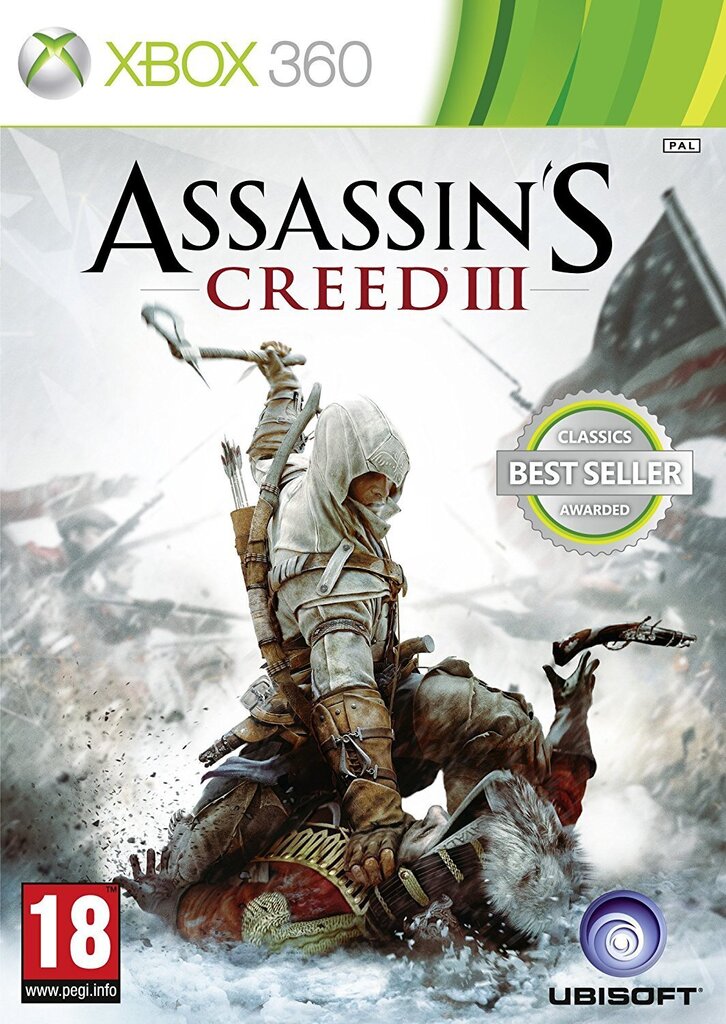 Xbox 360 Assassin's Creed III - Xbox One -yhteensopiva hinta ja tiedot | Tietokone- ja konsolipelit | hobbyhall.fi