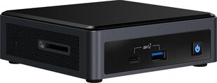 Intel NUC i7 NUC10i7FNKN i7-10710U EU GEN10 Frost Canyon hinta ja tiedot | Pöytätietokoneet | hobbyhall.fi