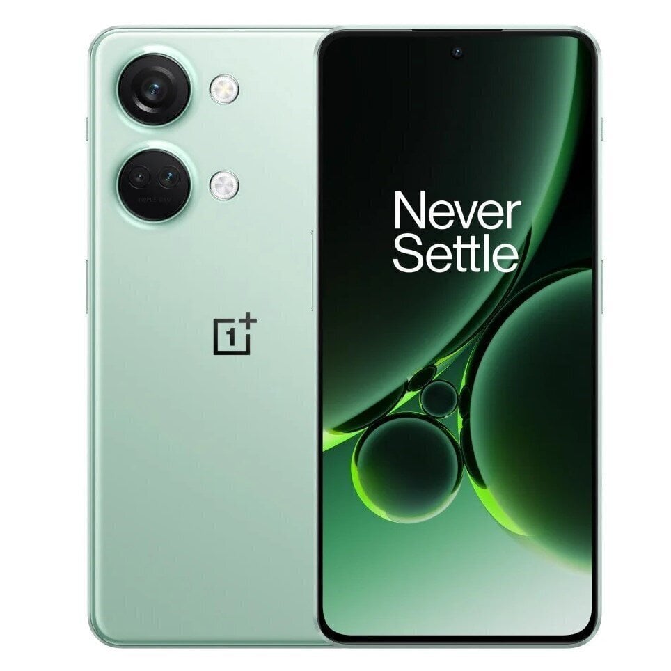 OnePlus Nord 3 5G 8/128GB Misty Green hinta ja tiedot | Matkapuhelimet | hobbyhall.fi