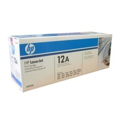 HP Väriaine musta 12A (Q2612A) hinta ja tiedot | Laserkasetit | hobbyhall.fi