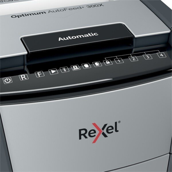 Rexel Optimum AutoFeed+ 300X hinta ja tiedot | Paperisilppurit | hobbyhall.fi