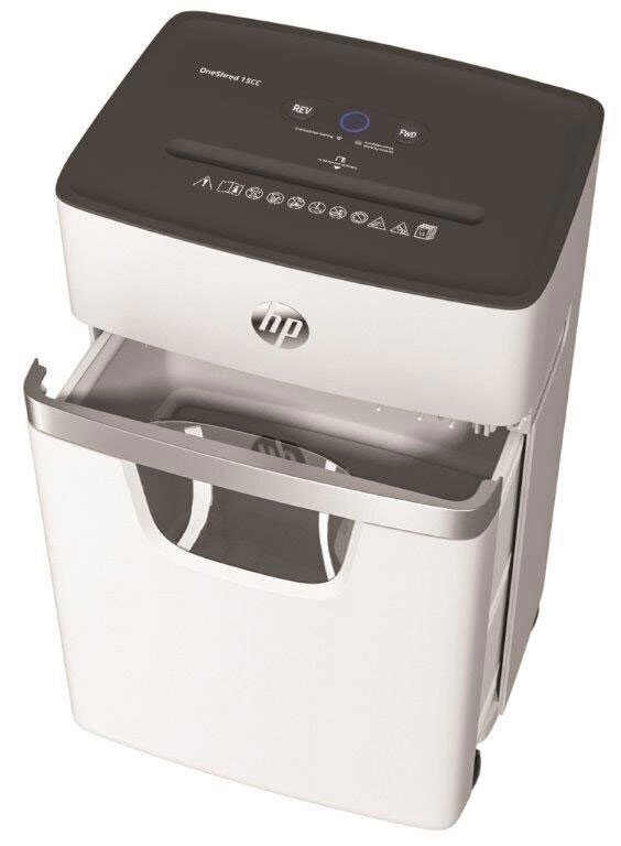 HP Onoeshred 15CC, harmaa hinta ja tiedot | Paperisilppurit | hobbyhall.fi