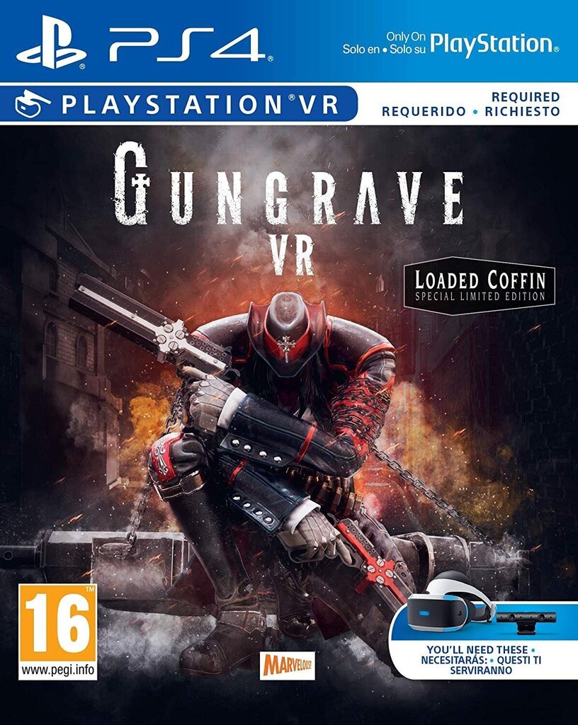 PlayStation VR peli Gungrave VR Loaded Coffin Special Limited Edition hinta ja tiedot | Tietokone- ja konsolipelit | hobbyhall.fi
