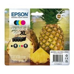 Epson TIN Epson Ink 604XL C13T10H64010 Multipack (BK/C/M/Y) hinta ja tiedot | Mustekasetit | hobbyhall.fi