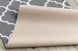 Trellis matto, 67x160 cm, harmaa hinta ja tiedot | Isot matot | hobbyhall.fi