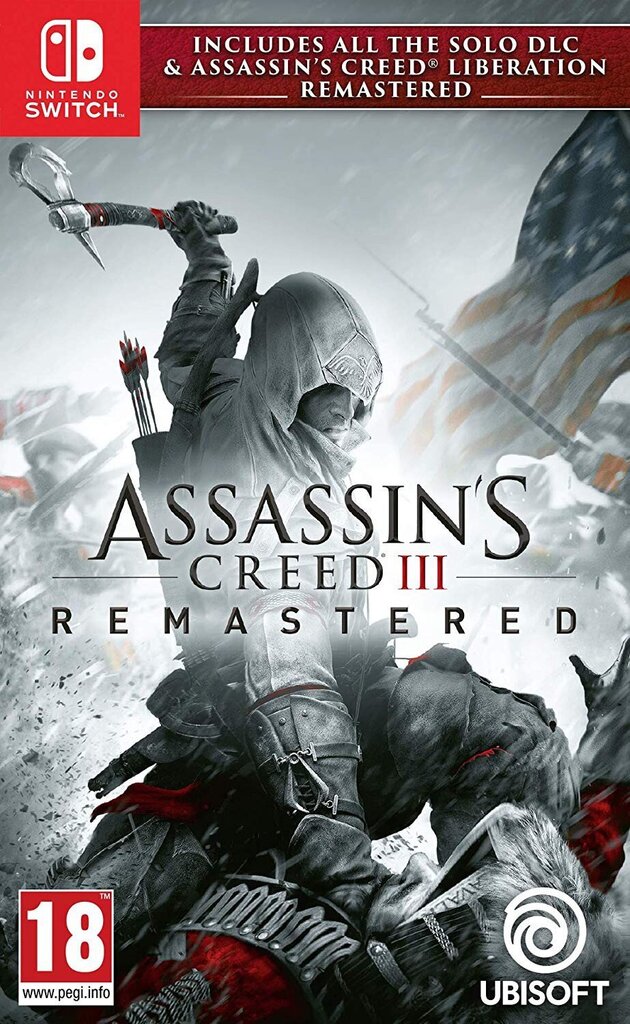 SW Assassin´s Creed 3/Liberation Remastered hinta ja tiedot | Tietokone- ja konsolipelit | hobbyhall.fi