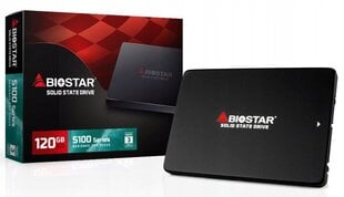 Biostar S100 120GB SSD kovalevy hinta ja tiedot | Biostar Tietokoneet ja pelaaminen | hobbyhall.fi