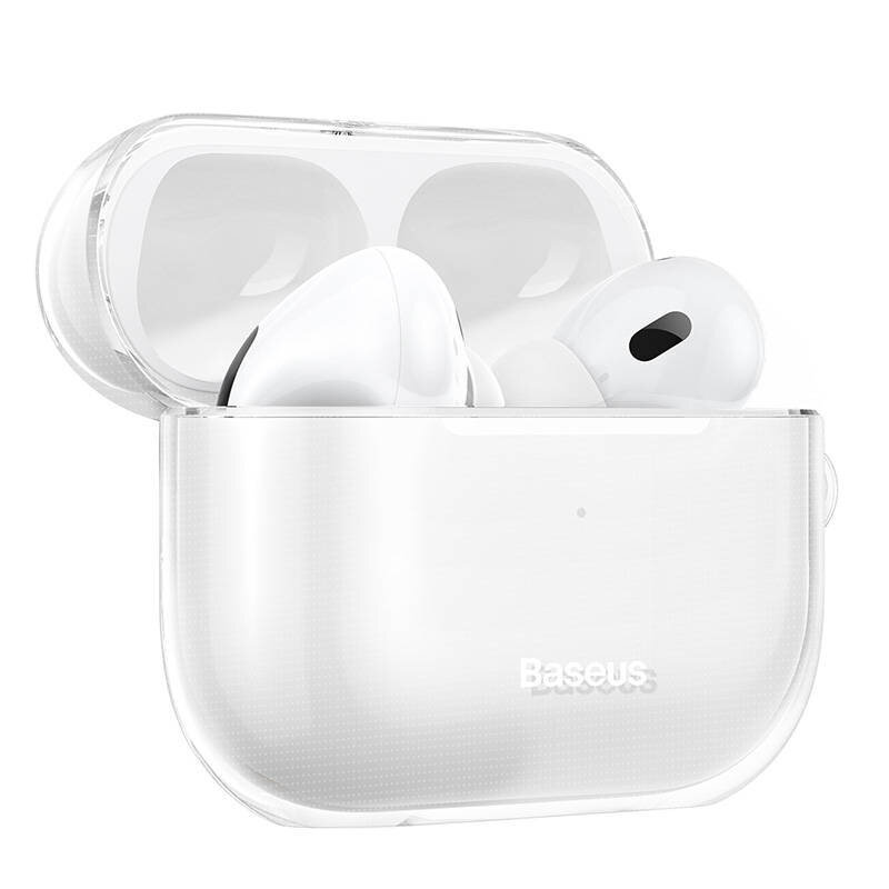 Baseus Läpinäkyvä Baseus Crystal -kotelo AirPods 3:lle hinta ja tiedot | Kuulokkeet | hobbyhall.fi