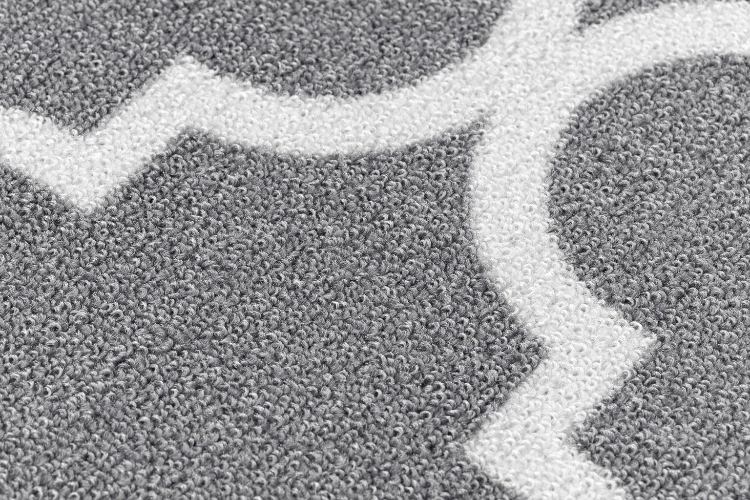 Trellis matto, 67x580 cm, harmaa hinta ja tiedot | Isot matot | hobbyhall.fi