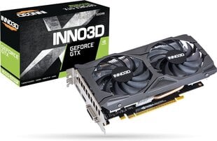 INNO3D GTX 1650 4GB Inno3D Twin X2 OC GDDR6 hinta ja tiedot | Näytönohjaimet | hobbyhall.fi