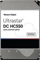 Western Digital 18TB WD Ultrastar DC HC550 0F38353 7200RPM 512MB Ent. hinta ja tiedot | Kovalevyt | hobbyhall.fi