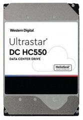 16 Tt WD Ultrastar DC HC550 WUH721816AL5204 7200RPM 512MB* hinta ja tiedot | Kovalevyt | hobbyhall.fi