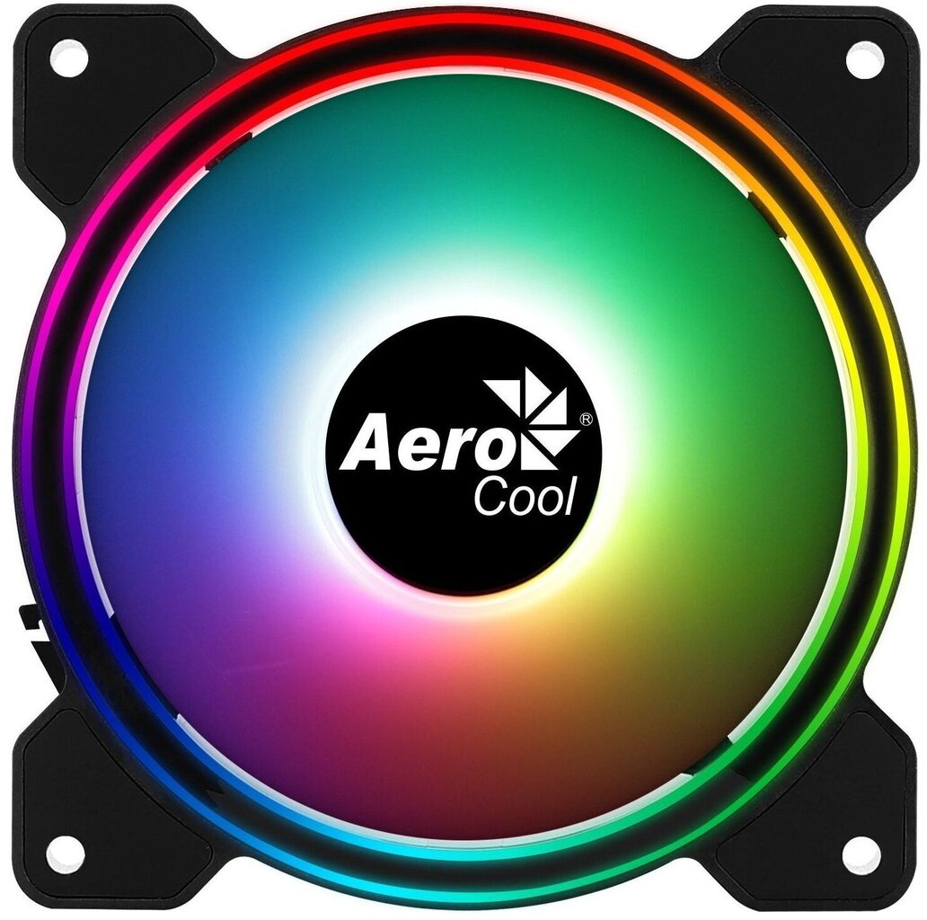 Aerocool AEROPGSSATURN-12F-AR hinta ja tiedot | Tietokoneen tuulettimet | hobbyhall.fi