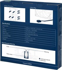 Arctic ACFAN00216A hinta ja tiedot | Tietokoneen tuulettimet | hobbyhall.fi