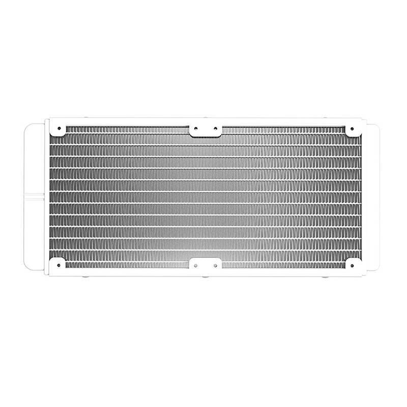 Darkflash Darkflash DA240 LED PC vesijäähdytys 2x 120x120 (valkoinen) hinta ja tiedot | Prosessorin jäähdyttimet | hobbyhall.fi