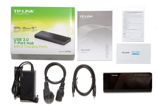 TP-LINK I/O-HUB USB3 7PORT/UH720 TP-LINK hinta ja tiedot | Adapterit | hobbyhall.fi