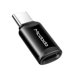 Mcdodo Lightning to USB-C -sovitin, Mcdodo OT-7700 (musta) hinta ja tiedot | Mcdodo Tietokoneet ja pelaaminen | hobbyhall.fi