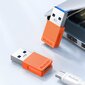 Mcdodo USB-C–USB 3.0 -sovitin, Mcdodo OT-6550 (oranssi) hinta ja tiedot | Adapterit | hobbyhall.fi